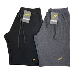 Kit 2 Shorts de Moletom Bermuda Debex com Cordão - comprar online