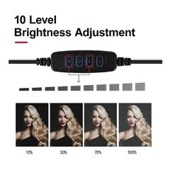 Ring Light Led 26cm 10 Polegadas Completo - comprar online