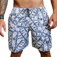 Imagem do KIT 3 SHORT MASCULINO ESTAMPADO TACTEL