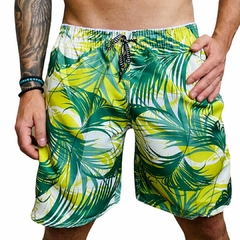 KIT 3 SHORT MASCULINO ESTAMPADO TACTEL