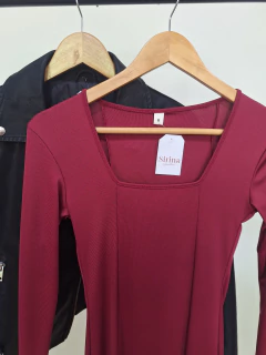 Vestido escote cuadrado - Sirina