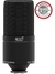 Microfone Condensador Mxl 990 Blackout Com Shockmount E Case