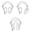 Imagem do Fone de Ouvido Audio Technica ATH-M20X Headphone DJ Preto