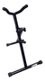 Suporte Sax Alto E Tenor Saty 5000 Em Aço Com Apoio Espumado