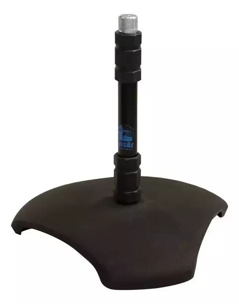 Pedestal De Microfone De Mesa Fixo 19cm Visão Ps-1 Bk Pro