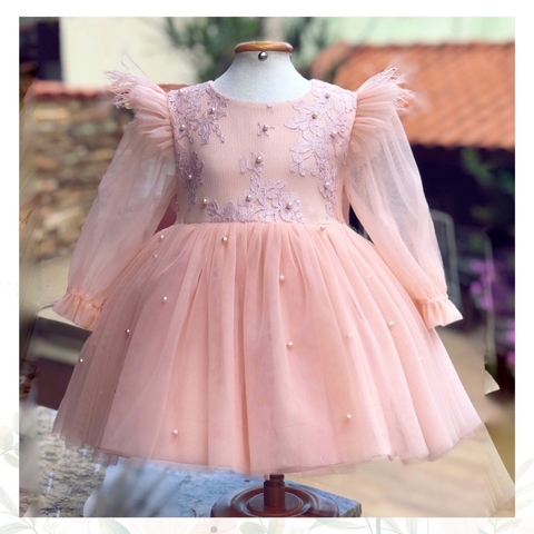 Vestido Temático Pluma