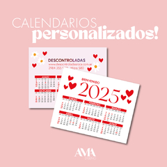 Calendarios personalizados X 100 u.