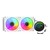 WATER COOLER K-MEX WAC-8 INFINITE SAPCE C/ LED ARGB - BRANCO