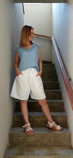 Blusa “Florida” - Silver Sparkles