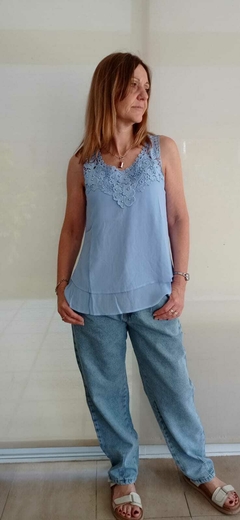 Blusa “Cuba” - Silver Sparkles