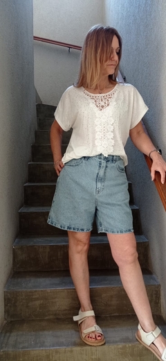 Remera "Nube" - Silver Sparkles