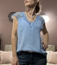 Blusa “Florida” - Silver Sparkles