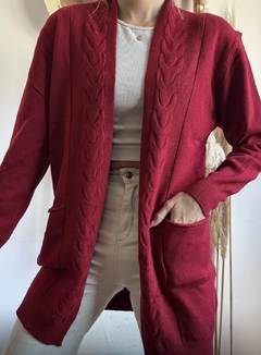 Saco largo trenzas - comprar online