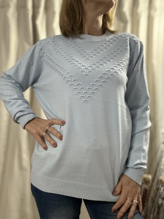 Sweater "Marie" - Silver Sparkles