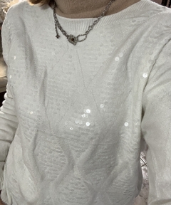 Sweater "Florencia" - Silver Sparkles
