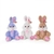 Peluche Conejo Sentado con Moño 38cm