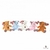 Peluche Oso con Detalles 18cm