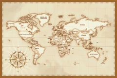Empapelado Mapas - comprar online