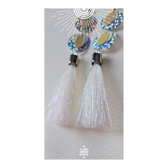 Brinco Tassel Arco-íris - Clara Imperatrice - Cores que decoram e curam o coração