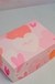 CAJA DESAYUNO S/ VISOR CORAZONES IMPRESO 21X14X7.5