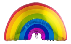 GLOBO PERSONAJE GRANDE ARCOIRIS - comprar online