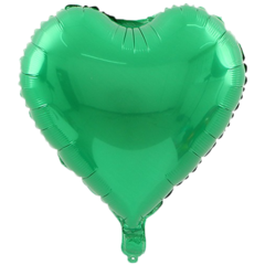 GLOBO METALIZADO CON FORMA DE CORAZON GRANDE - comprar online