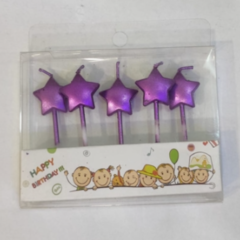 VELA CHICA X5 PCS ESTRELLA