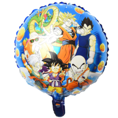 GLOBO REDONDO METALIZADO DRAGON BALL