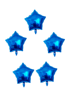 GLOBO MINI CON FORMA DE ESTRELLA X5 UNIDADES - comprar online