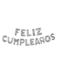 GLOBO FRASE FELIZ CUMPLEAÑOS (IMPRENTA) - tienda online