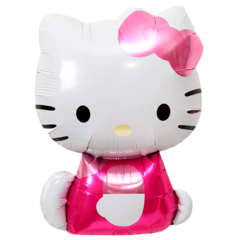 GLOBO HELLO KITTY CUERPO ENTERO CHICO X 5 UNIDADES