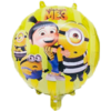 GLOBO REDONDO METALIZADO MINIONS