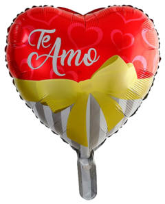 GLOBO FORMA CORAZON GRANDE - FRASE - comprar online