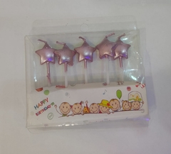 VELA CHICA X5 PCS ESTRELLA en internet