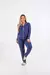 Americano Longo Azul Marinho/Branco - comprar online