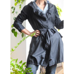 Sobretudo levinho de algodão - loja online