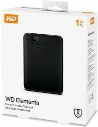 Disco externo WD 1TB Elementos