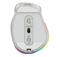 MOUSE GENIUS ERGO 9000S PRO 2.4GHZ+BT LIGHT BLUE - tienda online