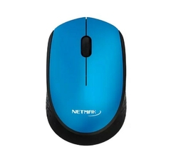 MOUSE NETMAK INALAMBRICO NM-M680B AZUL