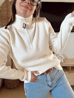 Sweater Básico C/cierre - tienda online