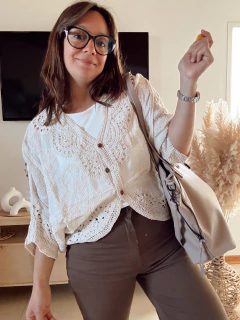 Kimono Tejido C/botones en internet