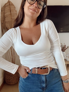 Remera Lidia Cuello Espejo - Quiero ser yo misma