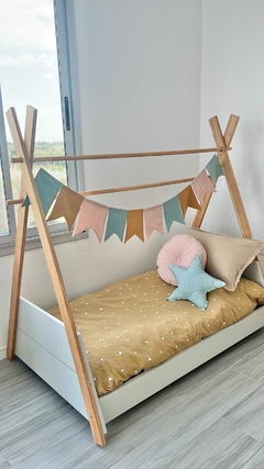 Cama carpa al piso Pipe