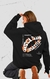 Buzo algodón frizado Boxy fit - Disaster - Negro - comprar online