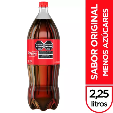 COCA COLA 2.25 PACK POR 8 UNIDADES