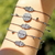 Pulseira com Pingente Redondo Cravejado - Semijoia - La Rose Joias e Semijoias | Aneis, Brincos, Colares e pulseiras, joias em prata 925 e semijoias de qualidade