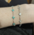 Pulseira triângulos madrepérola - Prata 925 - La Rose Joias e Semijoias | Aneis, Brincos, Colares e pulseiras, joias em prata 925 e semijoias de qualidade