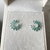 Brinco redondo cravejado verde - Joia em Prata 925 - La Rose Joias e Semijoias | Aneis, Brincos, Colares e pulseiras, joias em prata 925 e semijoias de qualidade
