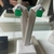 Brinco quadrado verde esmeralda e luz - Joia Prata 925 - La Rose Joias e Semijoias | Aneis, Brincos, Colares e pulseiras, joias em prata 925 e semijoias de qualidade