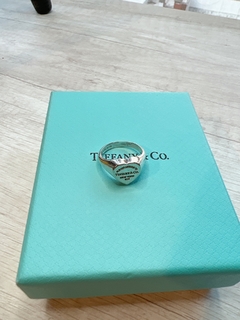 Anillo Tiffany Plata